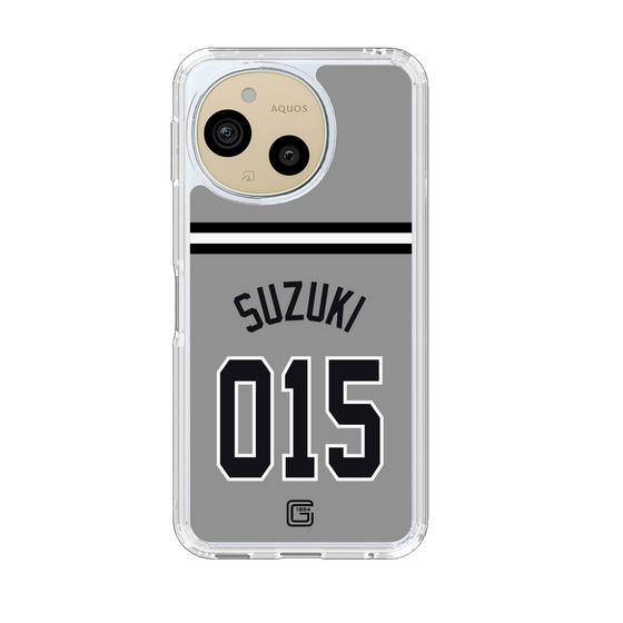 スリムプロテクションケース［ 読売ジャイアンツ - #015 SUZUKI - ビジター ］
