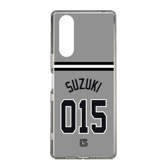 スリムプロテクションケース［ 読売ジャイアンツ - #015 SUZUKI - ビジター ］
