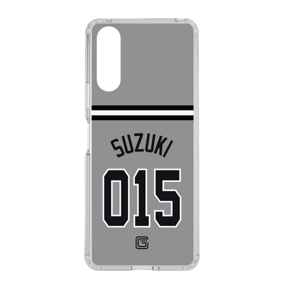 スリムプロテクションケース［ 読売ジャイアンツ - #015 SUZUKI - ビジター ］