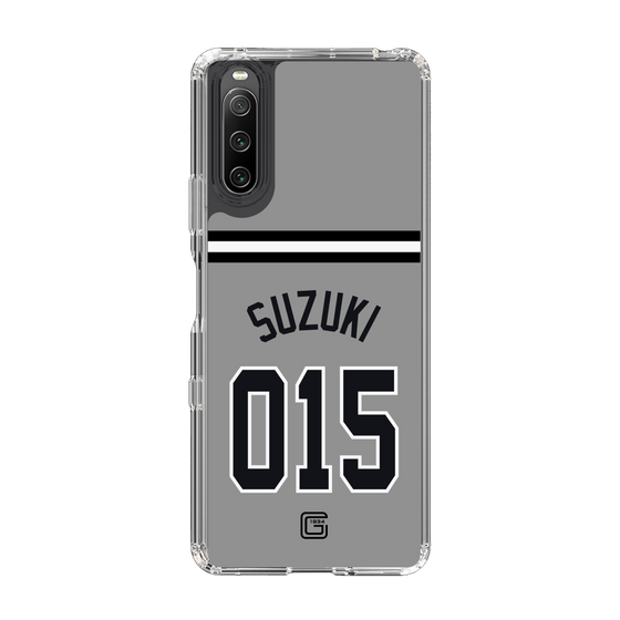 スリムプロテクションケース［ 読売ジャイアンツ - #015 SUZUKI - ビジター ］