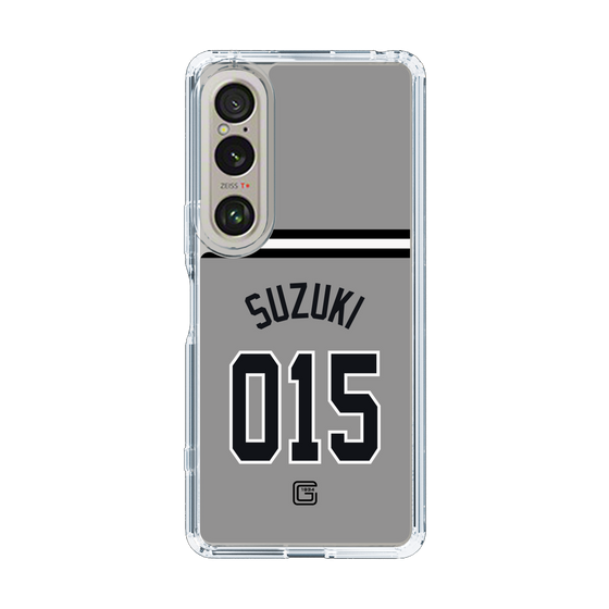 スリムプロテクションケース［ 読売ジャイアンツ - #015 SUZUKI - ビジター ］