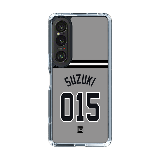 スリムプロテクションケース［ 読売ジャイアンツ - #015 SUZUKI - ビジター ］