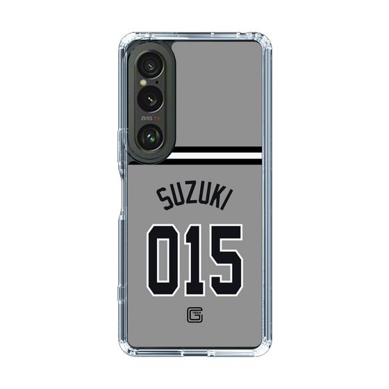 スリムプロテクションケース［ 読売ジャイアンツ - #015 SUZUKI - ビジター ］