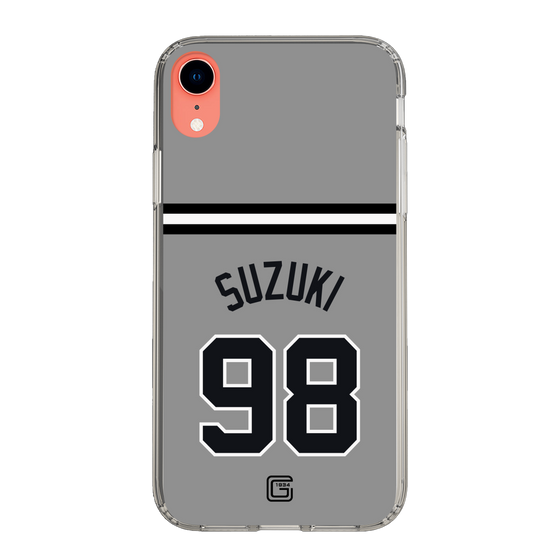 スリムプロテクションケース［ 読売ジャイアンツ - #98 SUZUKI -ビジター ］