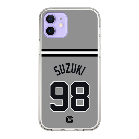 スリムプロテクションケース［ 読売ジャイアンツ - #98 SUZUKI -ビジター ］
