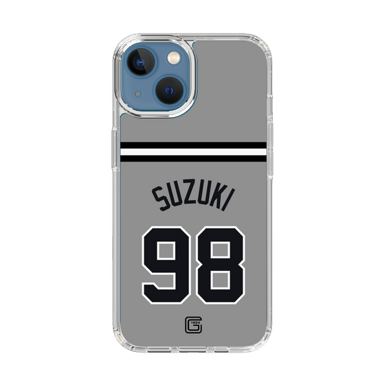 スリムプロテクションケース［ 読売ジャイアンツ - #98 SUZUKI -ビジター ］