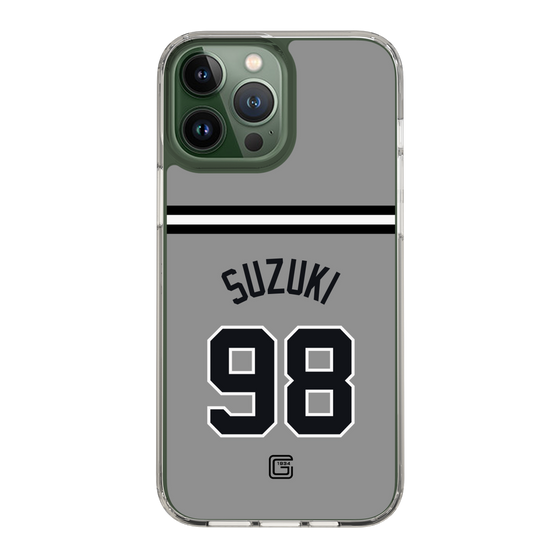 スリムプロテクションケース［ 読売ジャイアンツ - #98 SUZUKI -ビジター ］