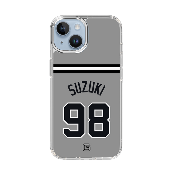 スリムプロテクションケース［ 読売ジャイアンツ - #98 SUZUKI -ビジター ］