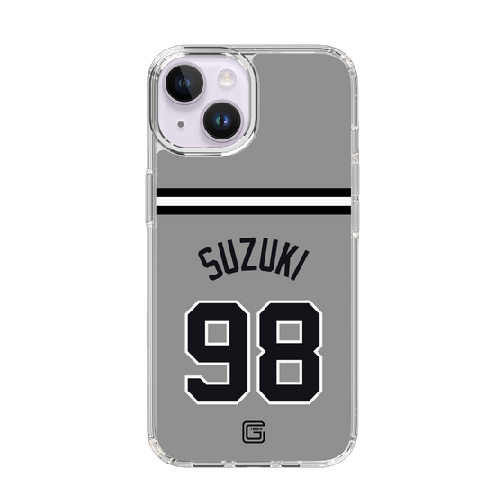 スリムプロテクションケース［ 読売ジャイアンツ - #98 SUZUKI -ビジター ］