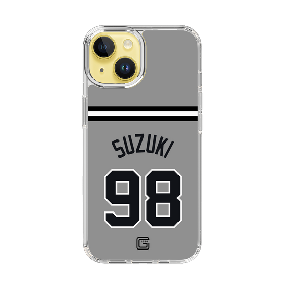 スリムプロテクションケース［ 読売ジャイアンツ - #98 SUZUKI -ビジター ］