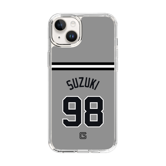 スリムプロテクションケース［ 読売ジャイアンツ - #98 SUZUKI -ビジター ］