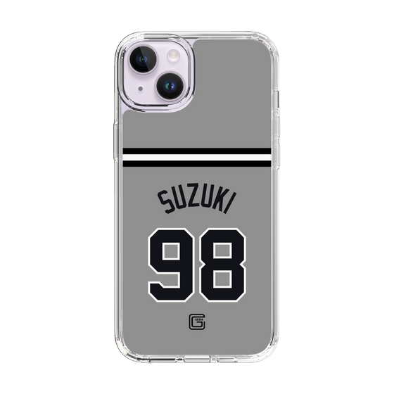 スリムプロテクションケース［ 読売ジャイアンツ - #98 SUZUKI -ビジター ］