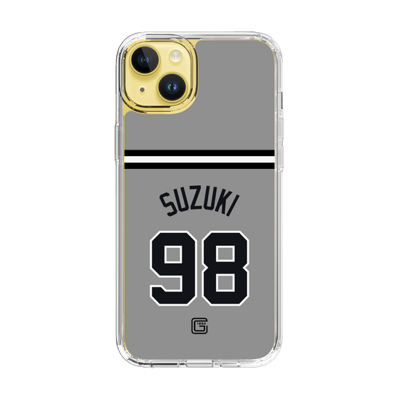 スリムプロテクションケース［ 読売ジャイアンツ - #98 SUZUKI -ビジター ］