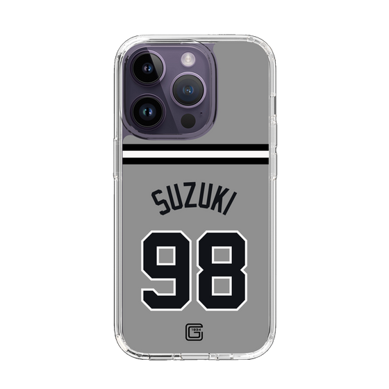 スリムプロテクションケース［ 読売ジャイアンツ - #98 SUZUKI -ビジター ］