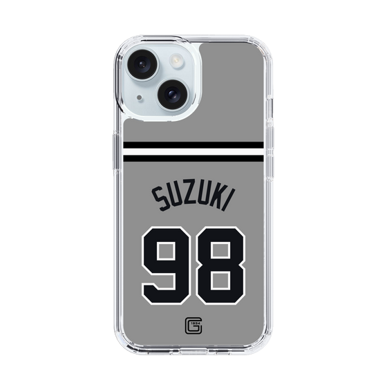 スリムプロテクションケース［ 読売ジャイアンツ - #98 SUZUKI -ビジター ］
