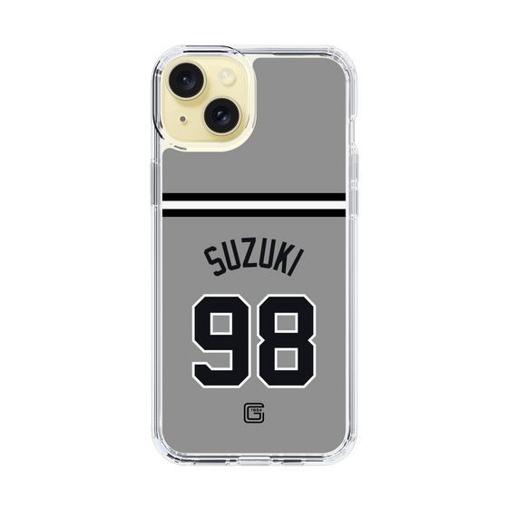 スリムプロテクションケース［ 読売ジャイアンツ - #98 SUZUKI -ビジター ］
