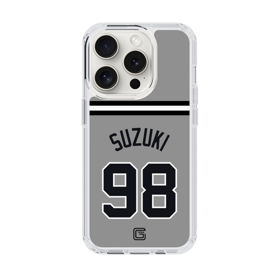 スリムプロテクションケース［ 読売ジャイアンツ - #98 SUZUKI -ビジター ］