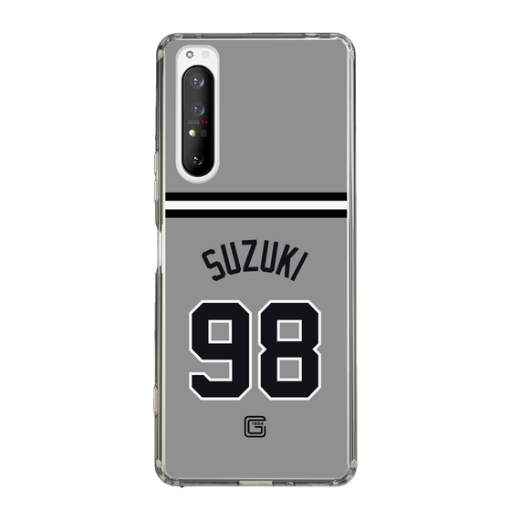 スリムプロテクションケース［ 読売ジャイアンツ - #98 SUZUKI -ビジター ］