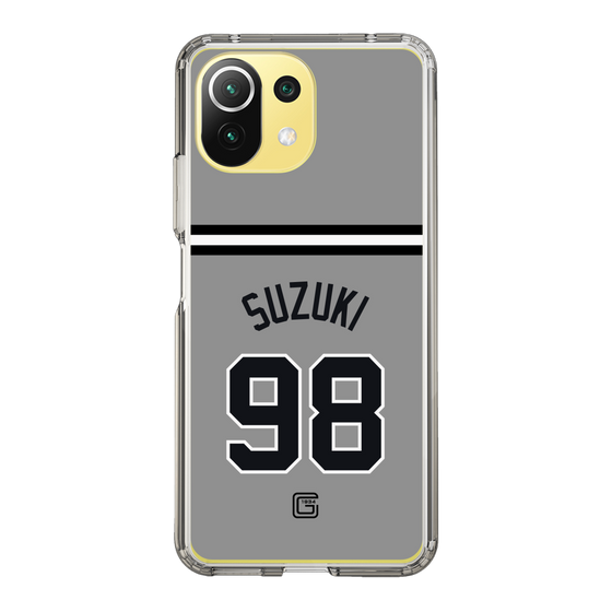 スリムプロテクションケース［ 読売ジャイアンツ - #98 SUZUKI -ビジター ］