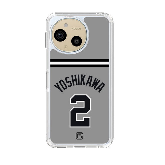 スリムプロテクションケース［ 読売ジャイアンツ - #2 YOSHIKAWA - ビジター ］