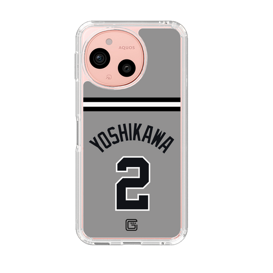 スリムプロテクションケース［ 読売ジャイアンツ - #2 YOSHIKAWA - ビジター ］