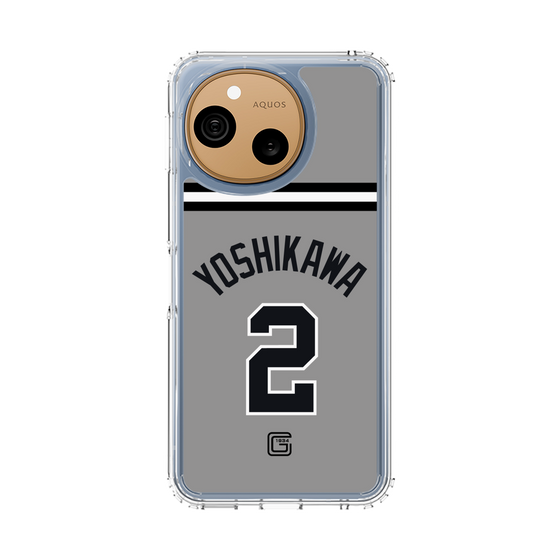 スリムプロテクションケース［ 読売ジャイアンツ - #2 YOSHIKAWA - ビジター ］