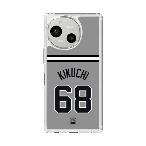 スリムプロテクションケース［ 読売ジャイアンツ - #68 KIKUCHI - ビジター ］