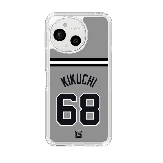 スリムプロテクションケース［ 読売ジャイアンツ - #68 KIKUCHI - ビジター ］