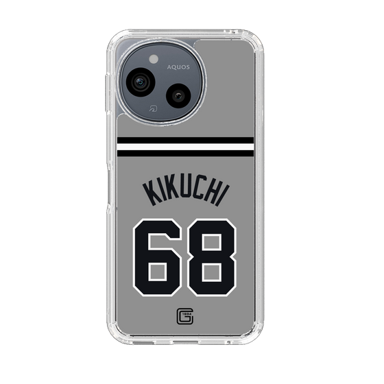 スリムプロテクションケース［ 読売ジャイアンツ - #68 KIKUCHI - ビジター ］