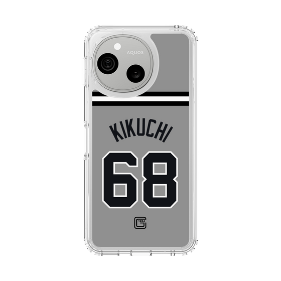 スリムプロテクションケース［ 読売ジャイアンツ - #68 KIKUCHI - ビジター ］