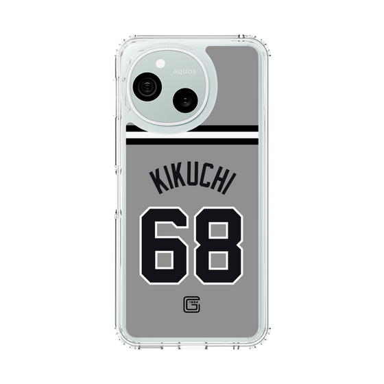 スリムプロテクションケース［ 読売ジャイアンツ - #68 KIKUCHI - ビジター ］