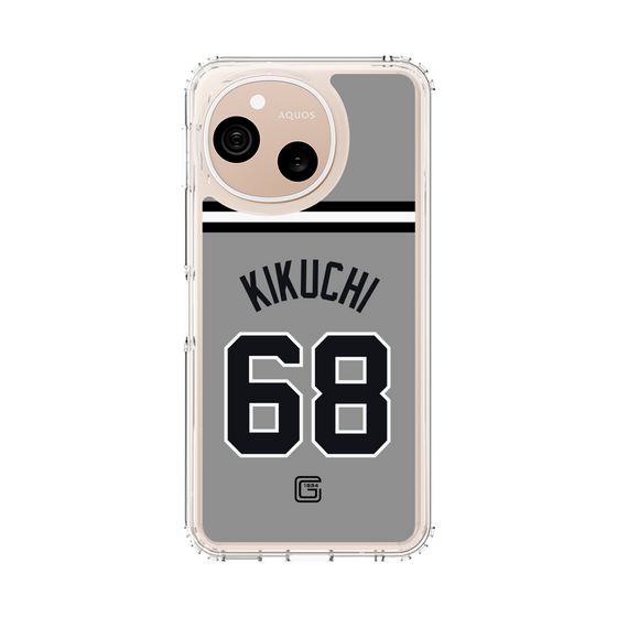 スリムプロテクションケース［ 読売ジャイアンツ - #68 KIKUCHI - ビジター ］