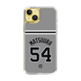 スリムプロテクションケース［ 読売ジャイアンツ - #54 MATSUURA - ビジター ］