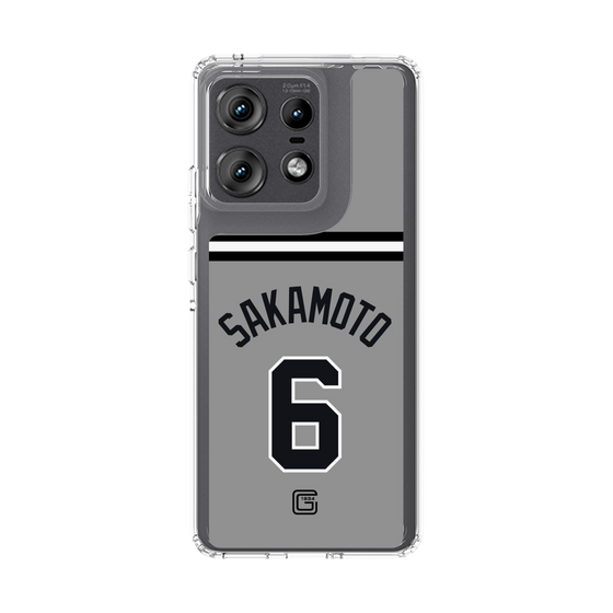 スリムプロテクションケース［ 読売ジャイアンツ - #6 SAKAMOTO - ビジター ］
