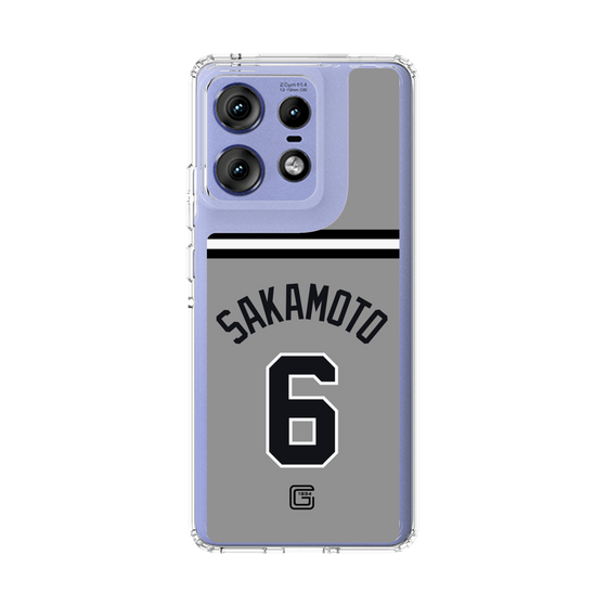 スリムプロテクションケース［ 読売ジャイアンツ - #6 SAKAMOTO - ビジター ］