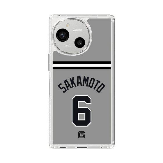 スリムプロテクションケース［ 読売ジャイアンツ - #6 SAKAMOTO - ビジター ］