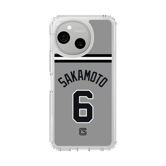 スリムプロテクションケース［ 読売ジャイアンツ - #6 SAKAMOTO - ビジター ］