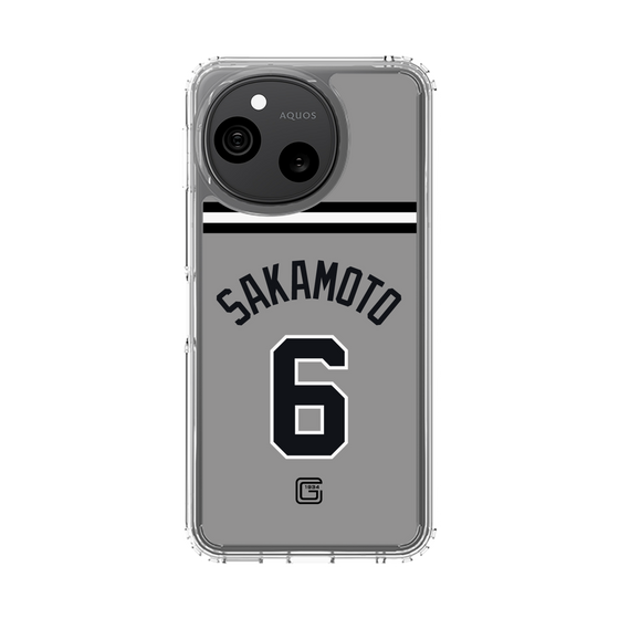 スリムプロテクションケース［ 読売ジャイアンツ - #6 SAKAMOTO - ビジター ］