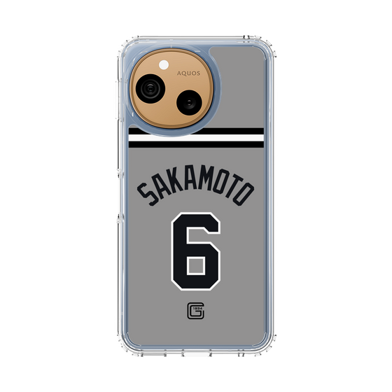 スリムプロテクションケース［ 読売ジャイアンツ - #6 SAKAMOTO - ビジター ］