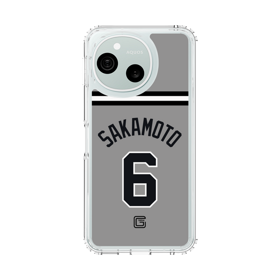 スリムプロテクションケース［ 読売ジャイアンツ - #6 SAKAMOTO - ビジター ］