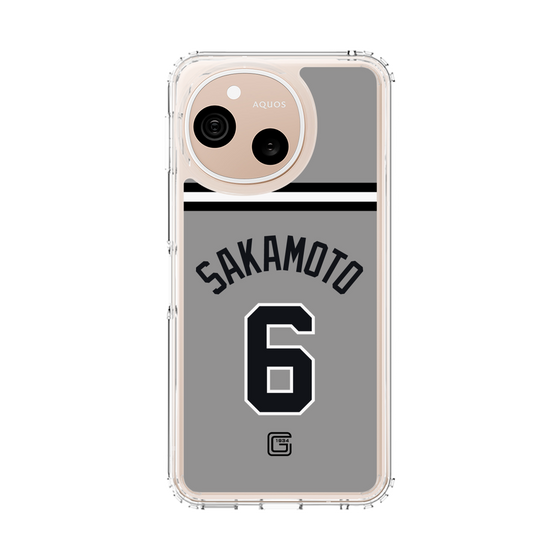 スリムプロテクションケース［ 読売ジャイアンツ - #6 SAKAMOTO - ビジター ］