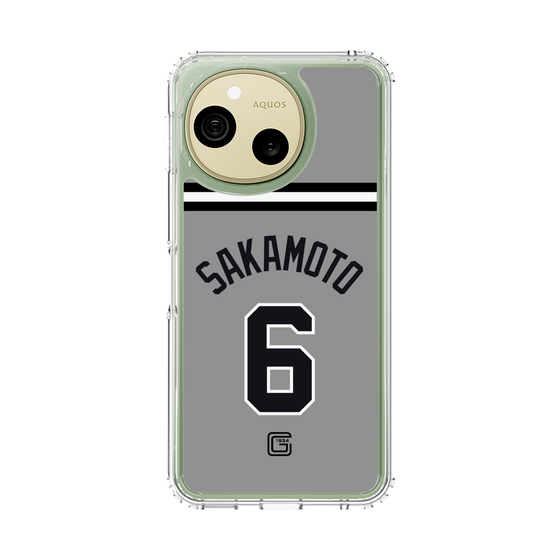 スリムプロテクションケース［ 読売ジャイアンツ - #6 SAKAMOTO - ビジター ］