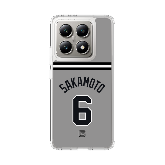 スリムプロテクションケース［ 読売ジャイアンツ - #6 SAKAMOTO - ビジター ］