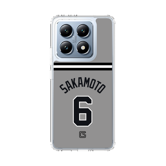 スリムプロテクションケース［ 読売ジャイアンツ - #6 SAKAMOTO - ビジター ］