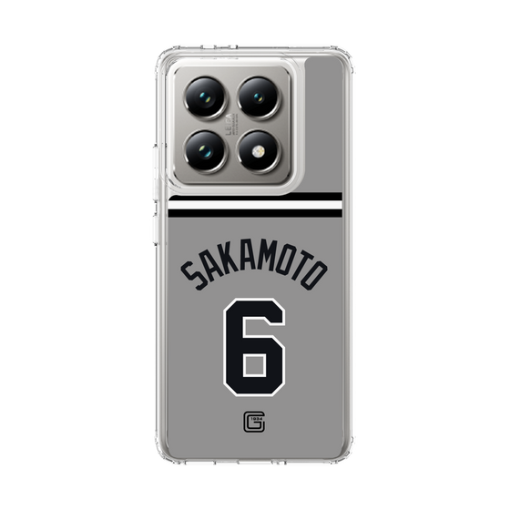 スリムプロテクションケース［ 読売ジャイアンツ - #6 SAKAMOTO - ビジター ］