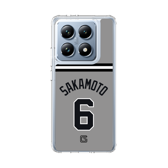 スリムプロテクションケース［ 読売ジャイアンツ - #6 SAKAMOTO - ビジター ］