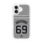 スリムプロテクションケース［ 読売ジャイアンツ - #69 HIRAYAMA - ビジター ］