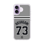 スリムプロテクションケース［ 読売ジャイアンツ - #73 HASHIGAMI - ビジター ］