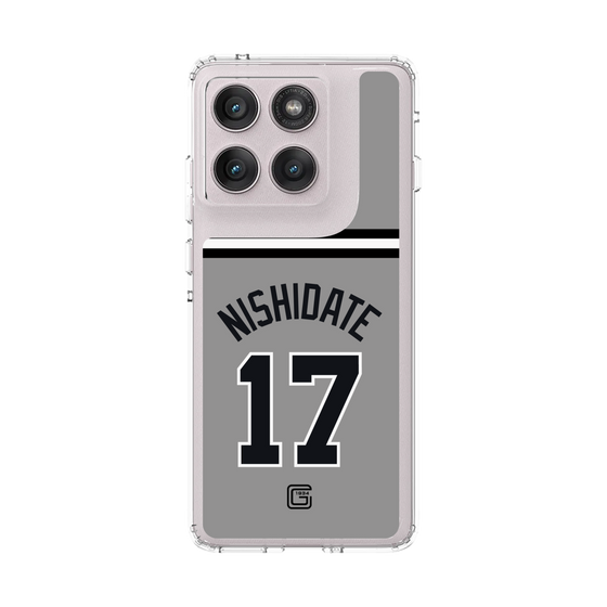 スリムプロテクションケース［ 読売ジャイアンツ - #17 NISHIDATE - ビジター ］