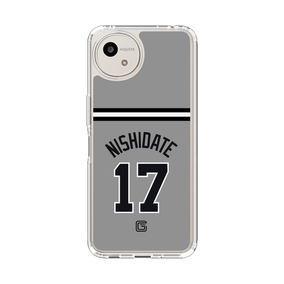 スリムプロテクションケース［ 読売ジャイアンツ - #17 NISHIDATE - ビジター ］